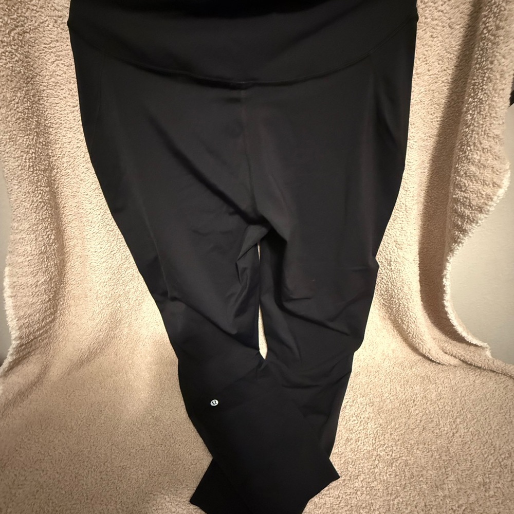 Lululemon Base Pace 25” black running leggings